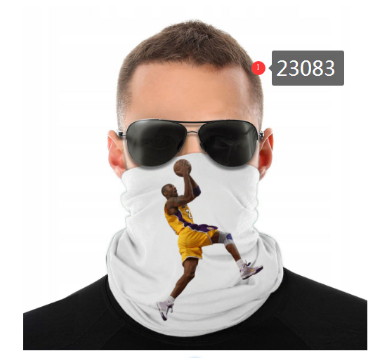 NBA 2021 Los Angeles Lakers #24 kobe bryant 23083 Dust mask with filter->nba dust mask->Sports Accessory